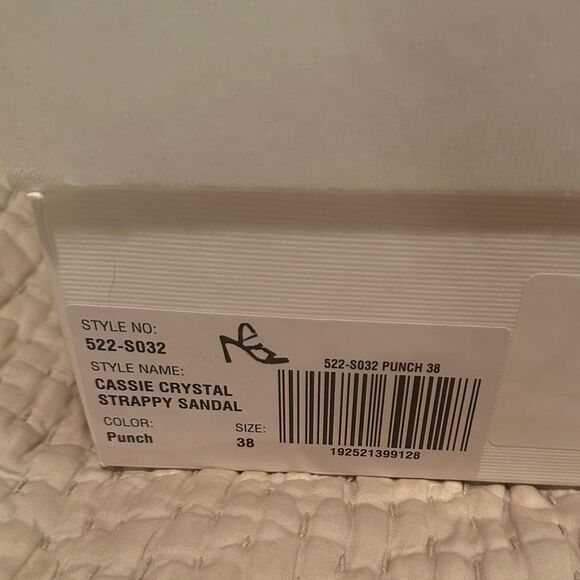 Jonathan Simkhai Cassie Crystal Strappy Sandals, Pink Size 38 New in Box $595 - Picture 14 of 14